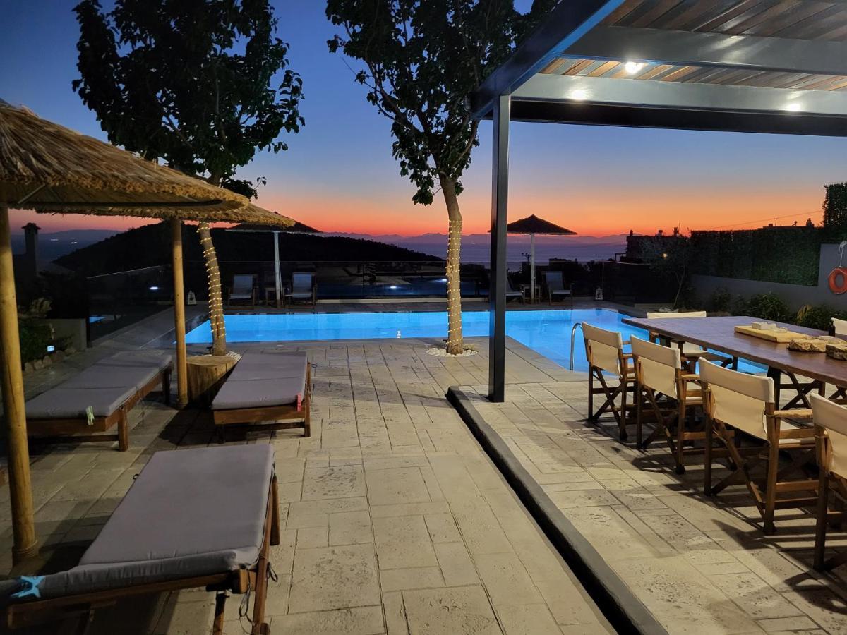 "Stergiou Luxury Apartments" Με Κοινη Πισινα Saronida Exterior foto